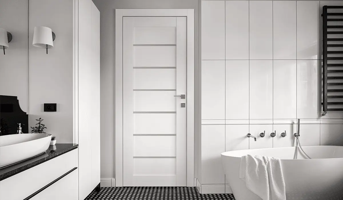 Boston Interior Door Collection - Modern minimalist design
